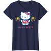image:imageHello Kitty Fireworks Sparklers USA Americana Patriotic Star TShirtNavy Blue