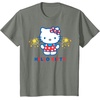 image:imageHello Kitty Fireworks Sparklers USA Americana Patriotic Star TShirtOlive Heather