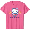 image:imageHello Kitty Fireworks Sparklers USA Americana Patriotic Star TShirtPink Heather