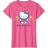 image:imageHello Kitty Fireworks Sparklers USA Americana Patriotic Star TShirtPink Heather
