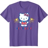 image:imageHello Kitty Fireworks Sparklers USA Americana Patriotic Star TShirtPurple Heather