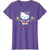 image:imageHello Kitty Fireworks Sparklers USA Americana Patriotic Star TShirtPurple Heather