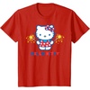image:imageHello Kitty Fireworks Sparklers USA Americana Patriotic Star TShirtRed