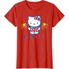 image:imageHello Kitty Fireworks Sparklers USA Americana Patriotic Star TShirtRed