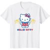 image:imageHello Kitty Fireworks Sparklers USA Americana Patriotic Star TShirtWhite