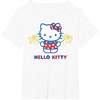 image:imageHello Kitty Fireworks Sparklers USA Americana Patriotic Star TShirtWhite