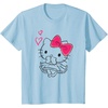 image:imageHello Kitty Girly Hearts Tee Shirt TShirtBaby Blue