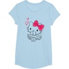 image:imageHello Kitty Girly Hearts Tee Shirt TShirtBaby Blue