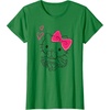 image:imageHello Kitty Girly Hearts Tee Shirt TShirtKelly Green