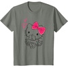 image:imageHello Kitty Girly Hearts Tee Shirt TShirtOlive Heather