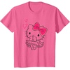 image:imageHello Kitty Girly Hearts Tee Shirt TShirtPink Heather