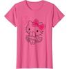 image:imageHello Kitty Girly Hearts Tee Shirt TShirtPink Heather