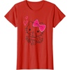 image:imageHello Kitty Girly Hearts Tee Shirt TShirtRed