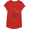 image:imageHello Kitty Girly Hearts Tee Shirt TShirtRed