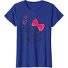 image:imageHello Kitty Girly Hearts Tee Shirt TShirtRoyal Blue