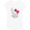 image:imageHello Kitty Girly Hearts Tee Shirt TShirtWhite