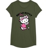 image:imageHello Kitty Golf TShirtOlive Green