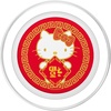 image:imageHello Kitty Good Luck Lunar New Year PopSockets Adhesive PopGripMagnetic PopGrip