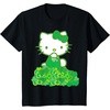 image:imageHello Kitty Green Bows and Clovers Tee Shirt TShirtBlack