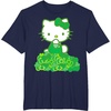 image:imageHello Kitty Green Bows and Clovers Tee Shirt TShirtNavy Blue