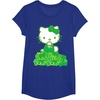 image:imageHello Kitty Green Bows and Clovers Tee Shirt TShirtRoyal Blue