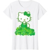 image:imageHello Kitty Green Bows and Clovers Tee Shirt TShirtWhite