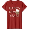 image:imageHello Kitty Happy New Year 2019 Tee Shirt TShirtCranberry Red
