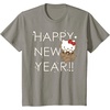 image:imageHello Kitty Happy New Year 2019 Tee Shirt TShirtSlate Grey