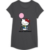 image:imageHello Kitty Hello Birthday TShirtDark Heather Grey