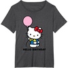 image:imageHello Kitty Hello Birthday TShirtDark Heather Grey