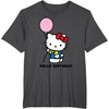 image:imageHello Kitty Hello Birthday TShirtDark Heather Grey