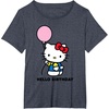 image:imageHello Kitty Hello Birthday TShirtHeather Blue