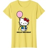 image:imageHello Kitty Hello Birthday TShirtLemon Yellow