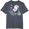 image:imageHello Kitty Hello Summer Tee Shirt TShirtHeather Blue