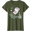 image:imageHello Kitty Hello Summer Tee Shirt TShirtOlive Green