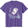 image:imageHello Kitty Hello Summer Tee Shirt TShirtPurple Heather