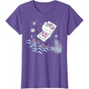 image:imageHello Kitty Hello Summer Tee Shirt TShirtPurple Heather