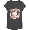 image:imageHello Kitty Hula Summer Tee Shirt TShirtDark Heather Grey