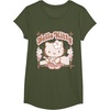 image:imageHello Kitty Hula Summer Tee Shirt TShirtOlive Green