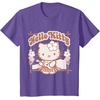 image:imageHello Kitty Hula Summer Tee Shirt TShirtPurple Heather