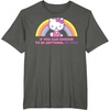 image:imageHello Kitty If You Can Choose to Be Anything Be Kind TShirtAsphalt Grey