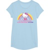 image:imageHello Kitty If You Can Choose to Be Anything Be Kind TShirtBaby Blue