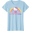 image:imageHello Kitty If You Can Choose to Be Anything Be Kind TShirtBaby Blue