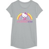 image:imageHello Kitty If You Can Choose to Be Anything Be Kind TShirtHeather Grey