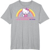 image:imageHello Kitty If You Can Choose to Be Anything Be Kind TShirtHeather Grey