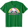 image:imageHello Kitty If You Can Choose to Be Anything Be Kind TShirtKelly Green
