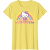 image:imageHello Kitty If You Can Choose to Be Anything Be Kind TShirtLemon Yellow