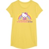 image:imageHello Kitty If You Can Choose to Be Anything Be Kind TShirtLemon Yellow