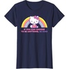image:imageHello Kitty If You Can Choose to Be Anything Be Kind TShirtNavy Blue