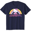 image:imageHello Kitty If You Can Choose to Be Anything Be Kind TShirtNavy Blue